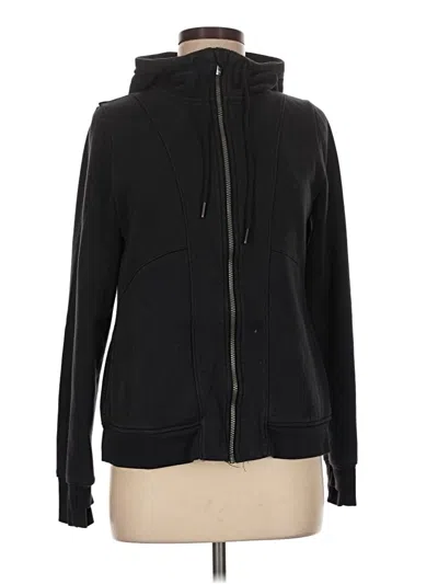 Pre-owned All In Motion Zip Up Hoodie In Black