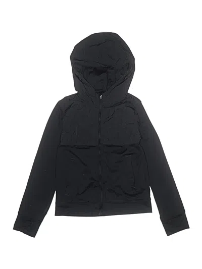 Pre-owned All In Motion Kids' Zip Up Hoodie In Black
