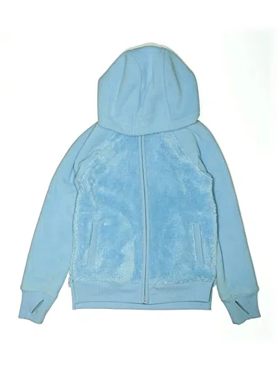 Pre-owned All In Motion Kids' Zip Up Hoodie In Blue