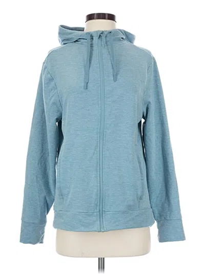 Pre-owned All In Motion Zip Up Hoodie In Blue