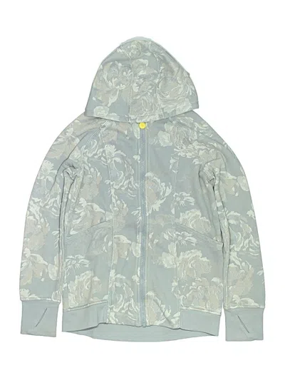 Pre-owned All In Motion Kids' Zip Up Hoodie In Gray