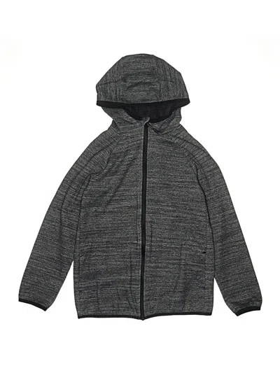 Pre-owned All In Motion Kids' Zip Up Hoodie In Gray
