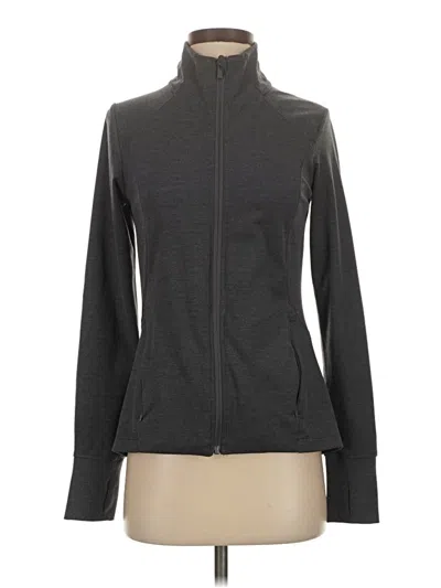 Pre-owned All In Motion Zip Up Hoodie In Gray