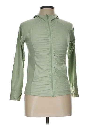 Pre-owned All In Motion Zip Up Hoodie In Green