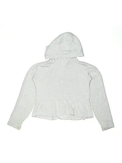 Pre-owned All In Motion Kids' Zip Up Hoodie In Silver