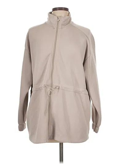Pre-owned All In Motion Zip Up Hoodie In Tan
