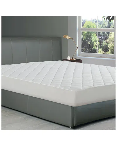 All-in-one Discontinued  Ultra Fresh Odor Control & Antimicrobial Fitted Mattress Pad In White