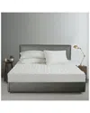 All-in-one Repreve Recycled Soft Terry Fitted Mattress Pad In White