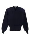 All In Ribbed Jumper In Blue
