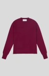 All My Love Abby Sweater In Cranberry