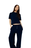 All My Love Ava Top In Blue