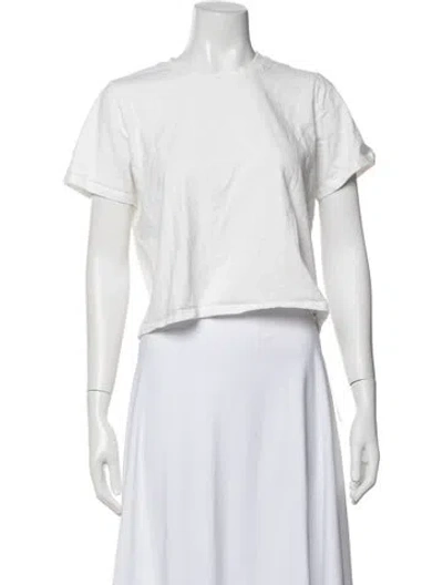 Pre-owned All My Love Crew Neck Short Sleeve T-shirt In White