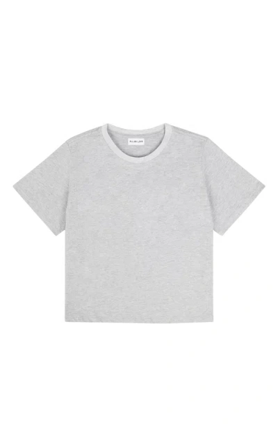 All My Love Hunter Top In Light Heather Grey