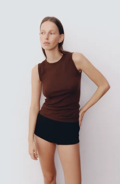 All My Love Maddie Top In Brown