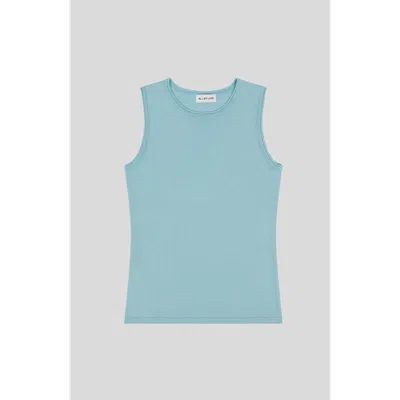 All My Love Maddie Top In Sky Blue