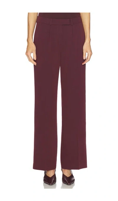 All My Love Renee Pants In Burgundy