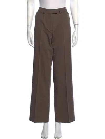 Pre-owned All My Love Wide Leg Pants W/ Tags In Brown