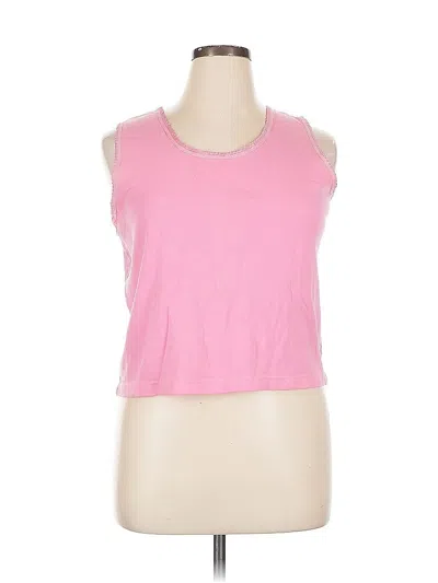 Pre-owned All Points By Reference Sleeveless T-shirt In Pink
