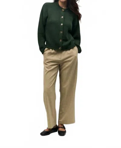 All : Row Hannah Relaxed Cardigan In Green