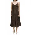 All : Row Kendra Dress In Cocoa Brown In Black