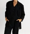 All : Row Leola Jacket In Black In Black