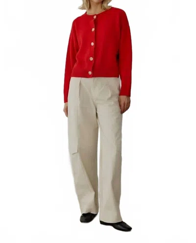 All : Row Lucy Cardigan In Red