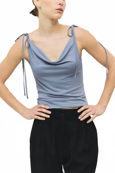 All : Row Parker Top In Blue