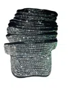 All That Glitterz Women's Diamond Visor In White Diamond In Multi