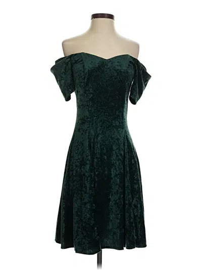 Pre-owned All That Jazz Cocktail Dress In Green