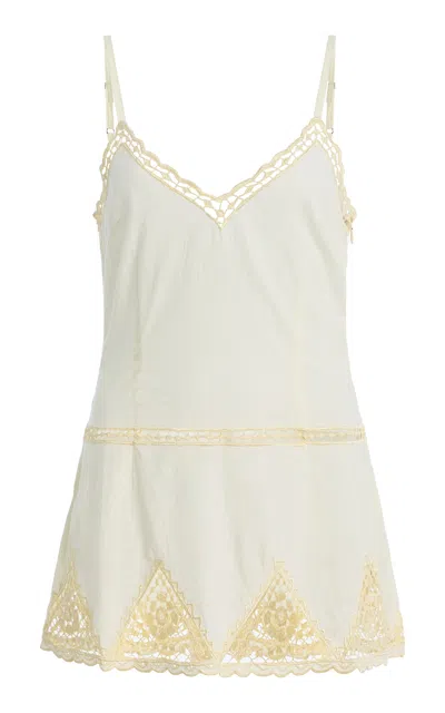 All That Remains Akia Cotton Top In White