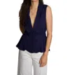 All That Remains Drew Vest In Navy In Blue