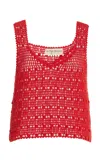 ALL THAT REMAINS ELEANOR CROCHETED COTTON TOP