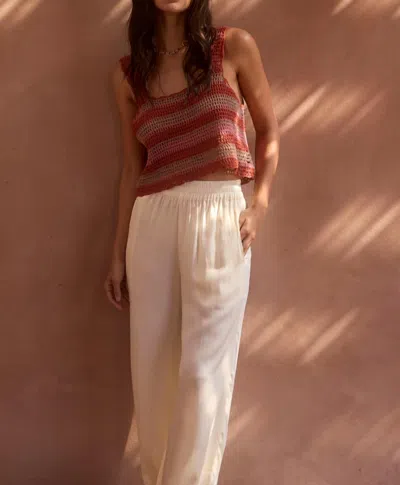 All That Remains Faith Cami Top In Red/ Pink/ Light Brown In Multi