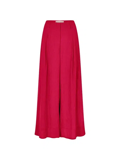 All That Remains Lennon Trousers In Red