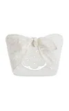 All That Remains Marcie Cotton Wrap Top In White