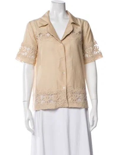 Pre-owned All That Remains Short Sleeve Button-up Top In Multicolor
