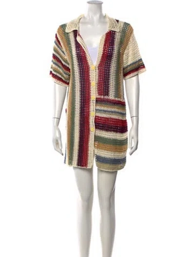 Pre-owned All That Remains Striped Sweater In Multicolor