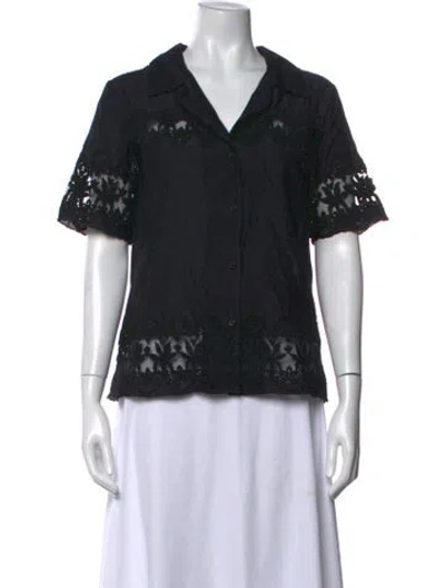 Pre-owned All That Remains V-neck Short Sleeve Top In Black