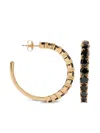 All The Luck In The World Gem-set Hoop Earrings