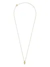 All The Luck In The World Rose-gold Oval-stone Necklace