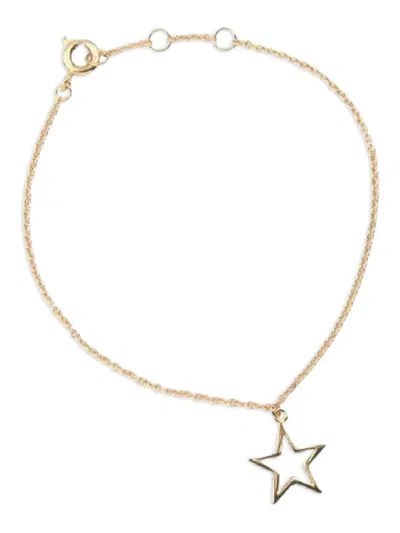 All The Luck In The World Star Bracelet In Gold
