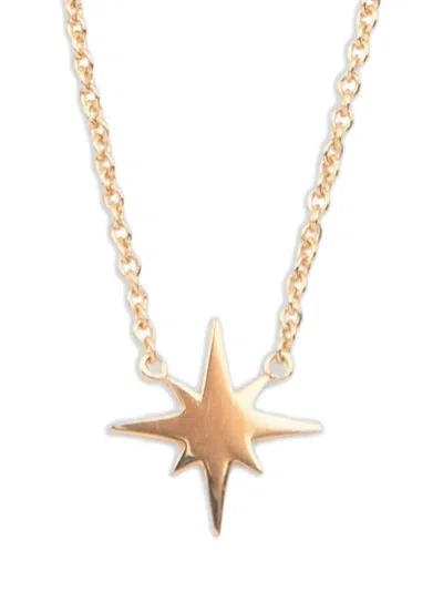 All The Luck In The World Starburst Necklace In Gold