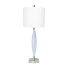 All The Rages Blue Stylus Metal Table Lamp In Blue