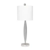 All The Rages Blue Stylus Metal Table Lamp In Gray