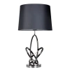 All The Rages Elegant Designs Metal Table Lamp In Black