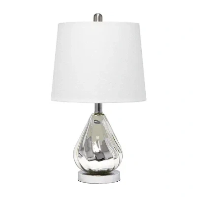 All The Rages Kissy Pear Table Lamp In White