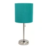 All The Rages Limelights Stick Lamp With Charging Outlet Table Lamp In Blue