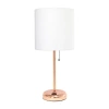 All The Rages Limelights Stick Lamp With Charging Outlet Table Lamp In Brown