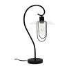 All The Rages Modern Metal Scroll Table Lamp In Black
