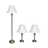 All The Rages Perennial Roma Classic Metal 3-pc. Lamp Set In Yellow